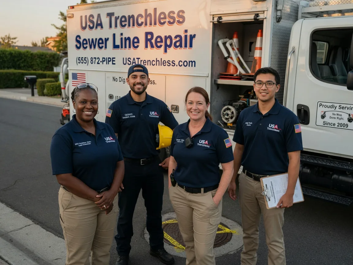 Sewer Line Repair company in Somerset, TX